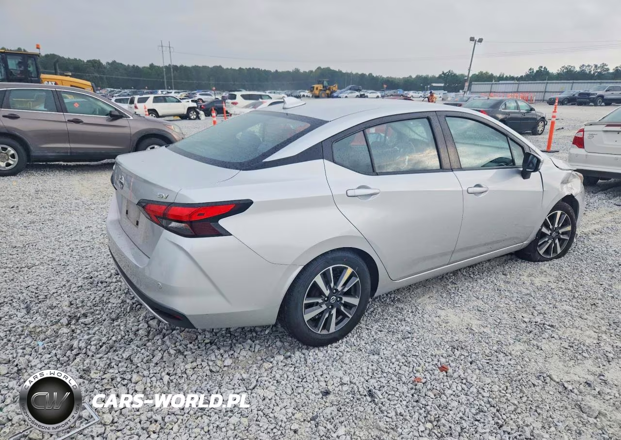 2021 Nissan Versa Sv VIN:3N1CN8EV7ML893622 - 3