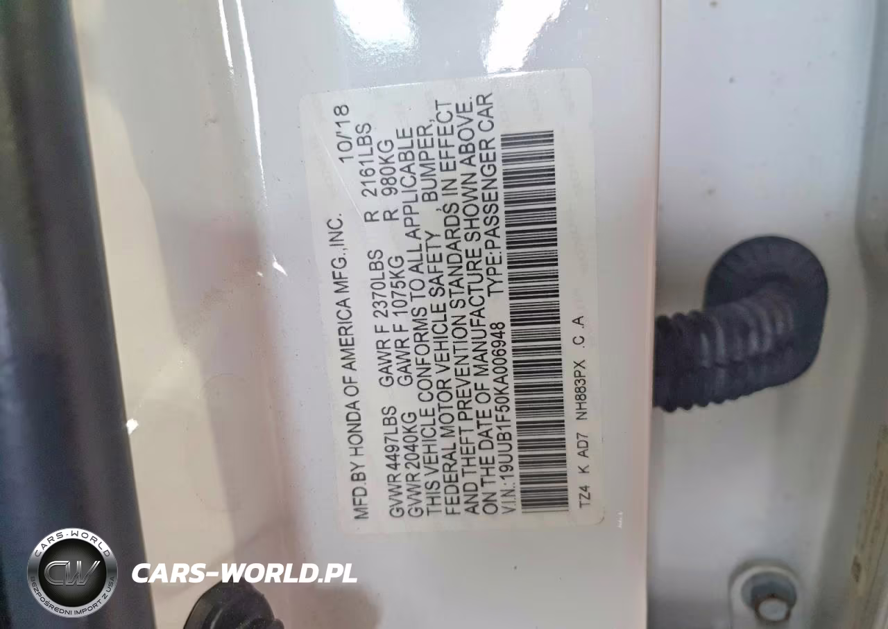 2019 Acura Tlx Technology VIN:19UUB1F50KA006948 - 13