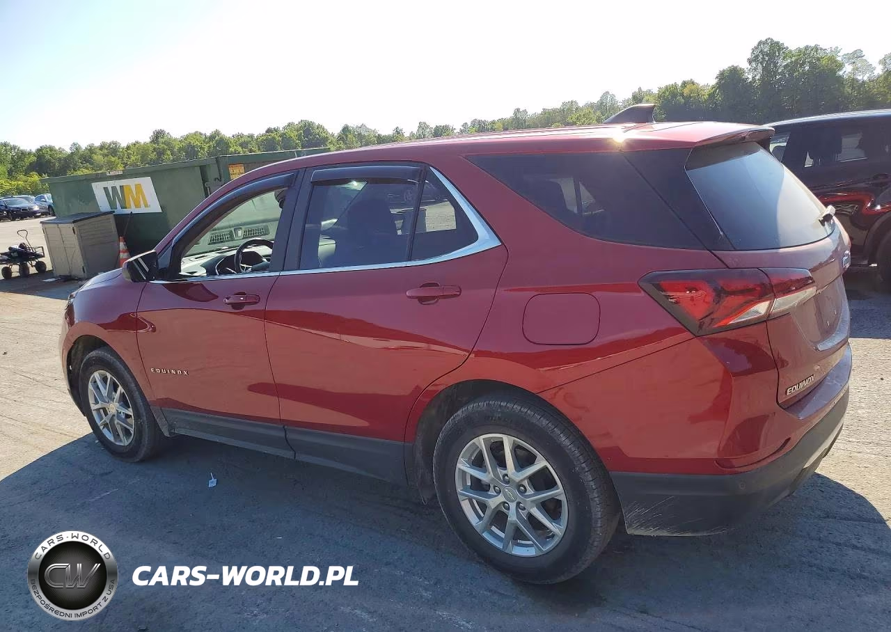 2022 Chevrolet Equinox Lt VIN:3GNAXUEV1NL216341 - 2