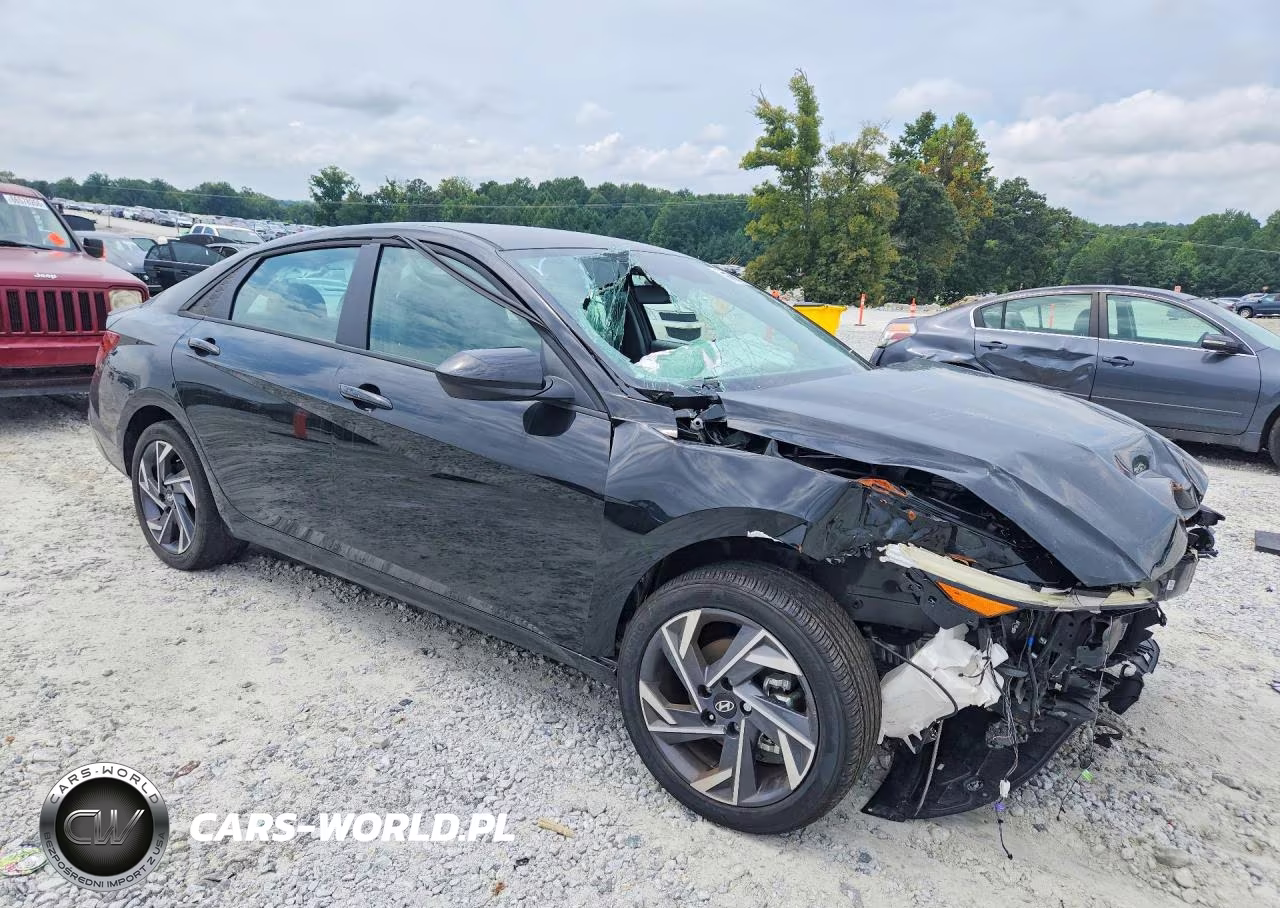 2025 Hyundai Elantra Sel Sport VIN:KMHLM4DGXSU048161 - 4