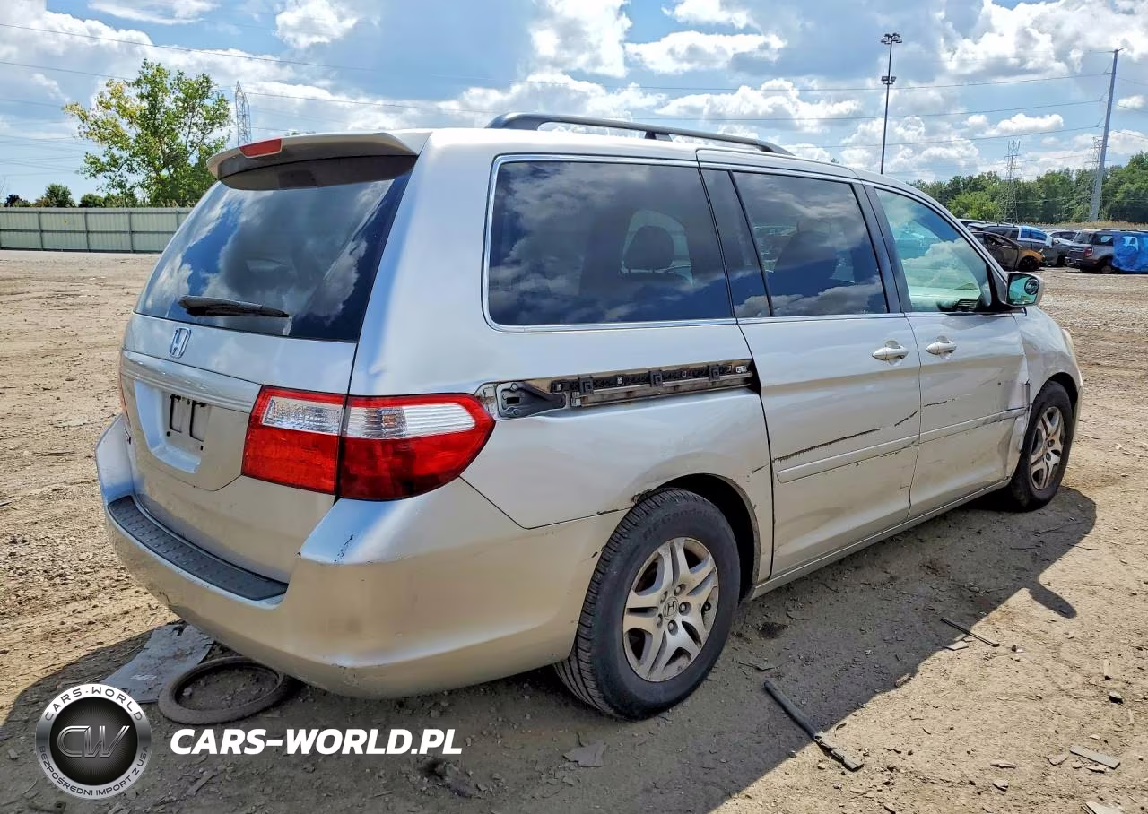 2007 Honda Odyssey Ex VIN:5FNRL38417B422832 - 3