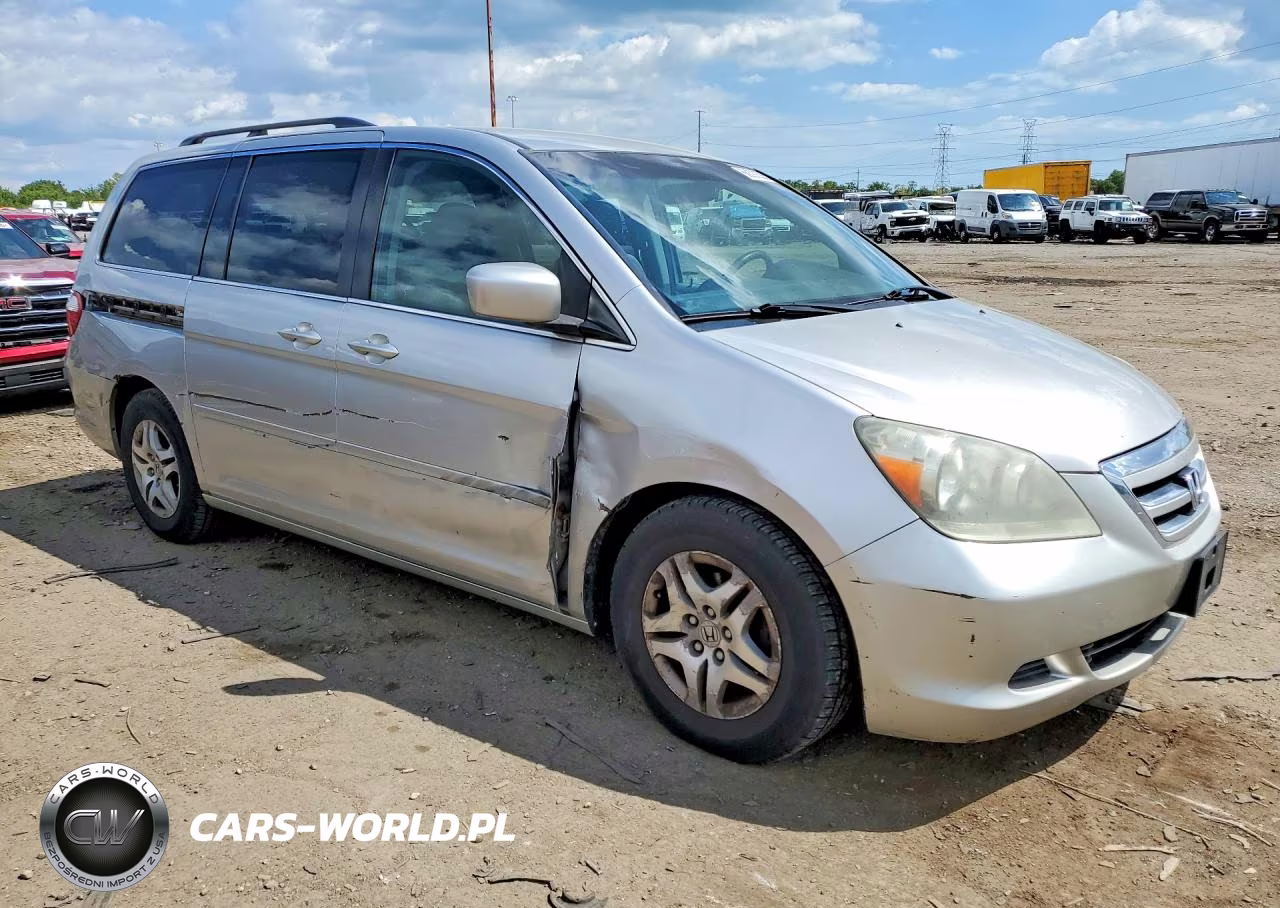 2007 Honda Odyssey Ex VIN:5FNRL38417B422832 - 4