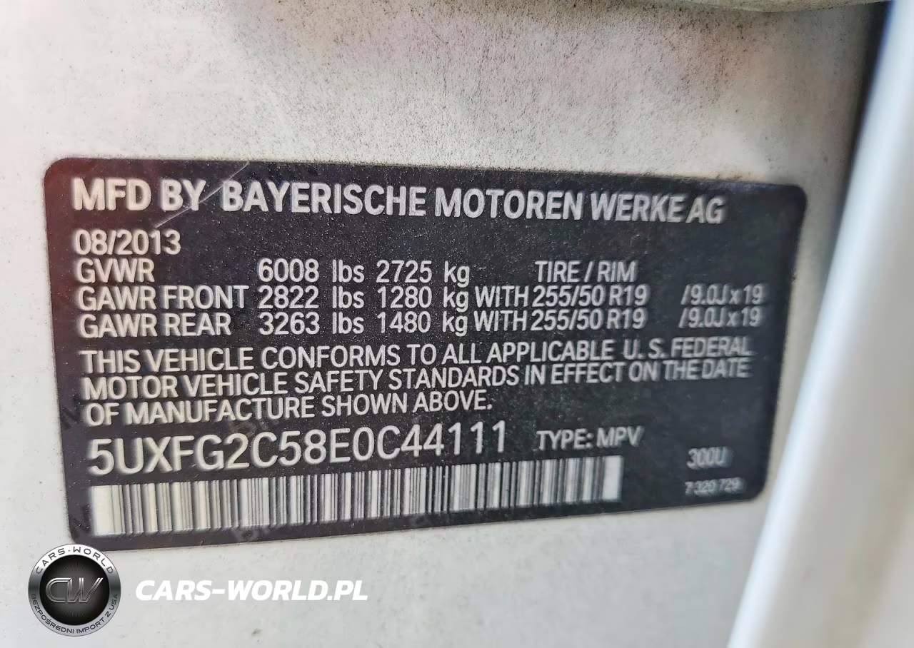 2014 BMW X6 xDrive35I VIN:5UXFG2C58E0C44111 - 13
