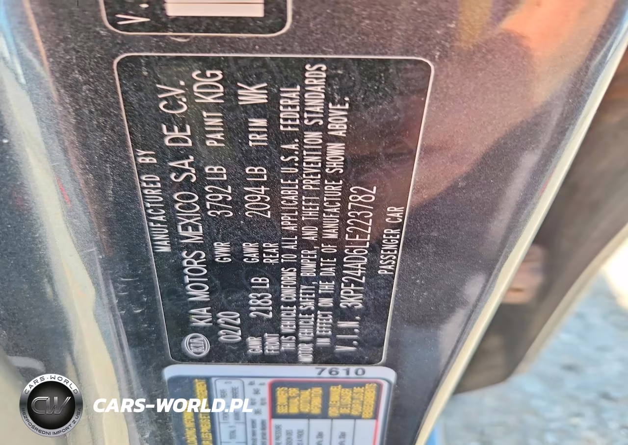 2020 Kia Forte VIN:3KPF24AD6LE223782 - 12