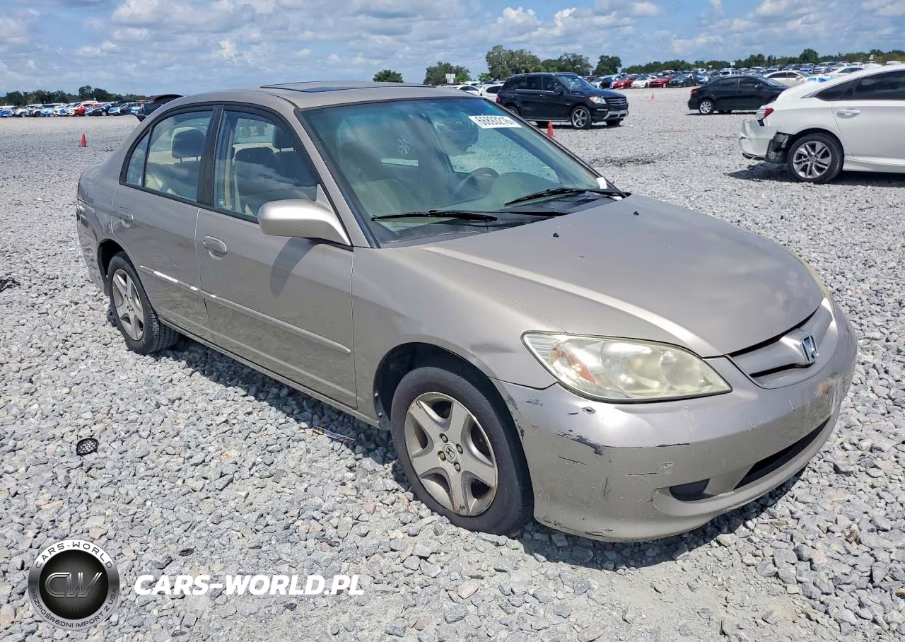 2004 Honda Civic Ex VIN:2HGES26804H609875 - 4