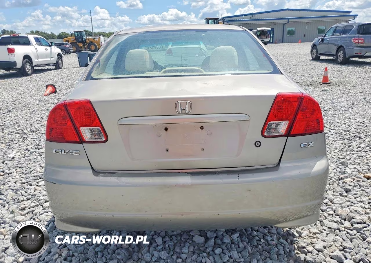 2004 Honda Civic Ex VIN:2HGES26804H609875 - 6