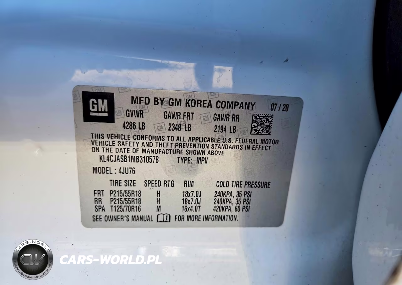 2021 Buick Encore Preferred VIN:KL4CJASB1MB310578 - 14
