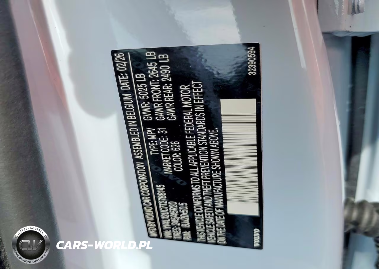 2026 Volvo Xc40 Plus VIN:YV4L12UC7T2788145 - 13