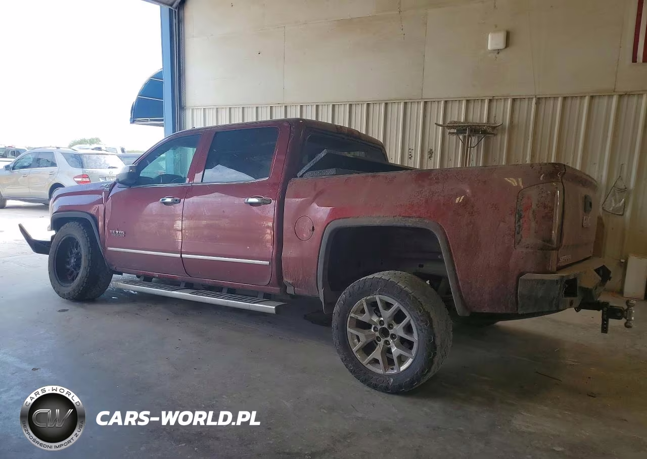 2018 GMC Sierra K1500 Slt VIN:3GTU2NEC4JG158107 - 2