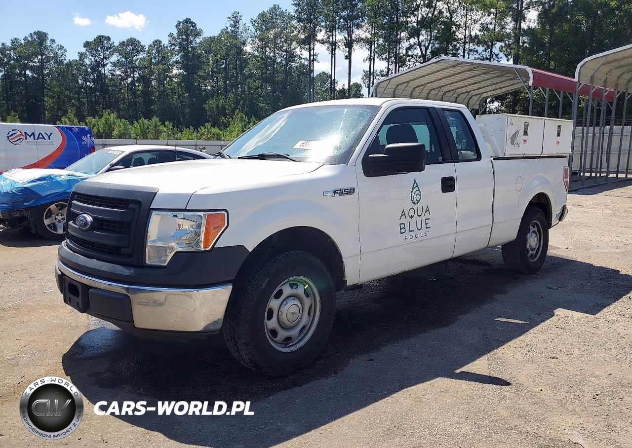 2013 Ford F150 Super Cab VIN:1FTEX1CM8DKF37960 - 1