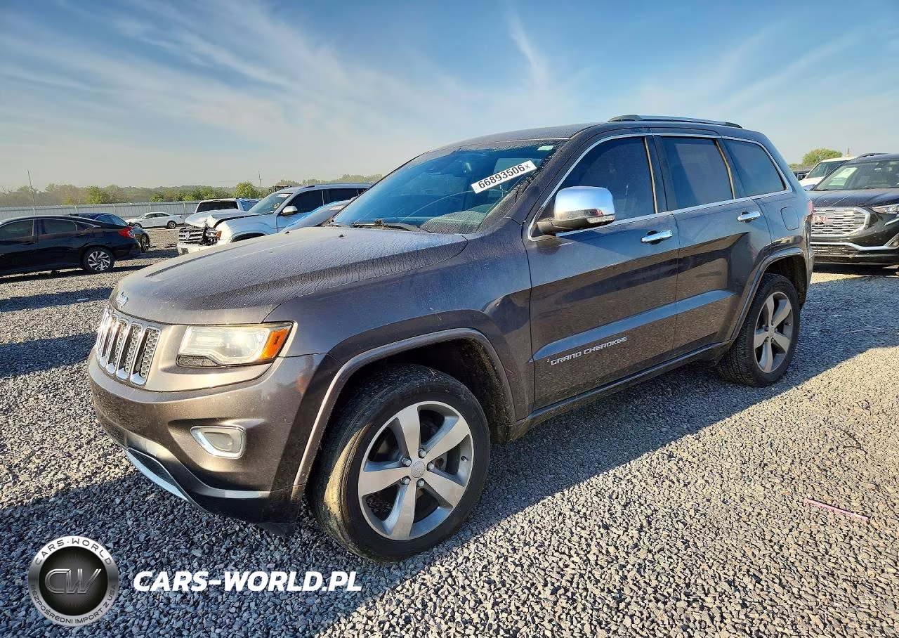 2014 Jeep Grand Cherokee Overland VIN:1C4RJFCG1EC119097 - 1