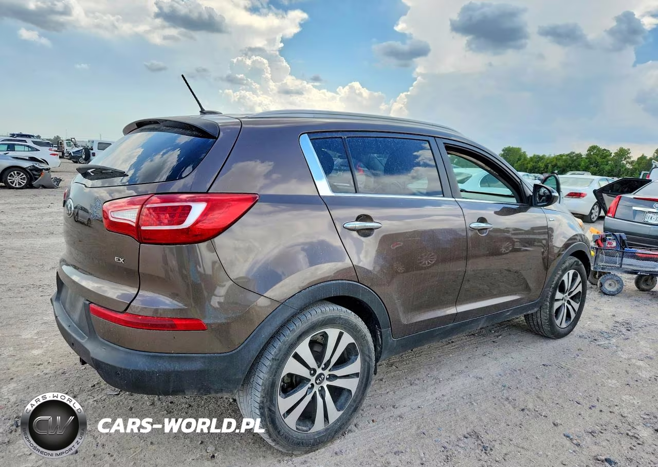 2013 Kia Sportage Ex VIN:KNDPCCA21D7372421 - 3