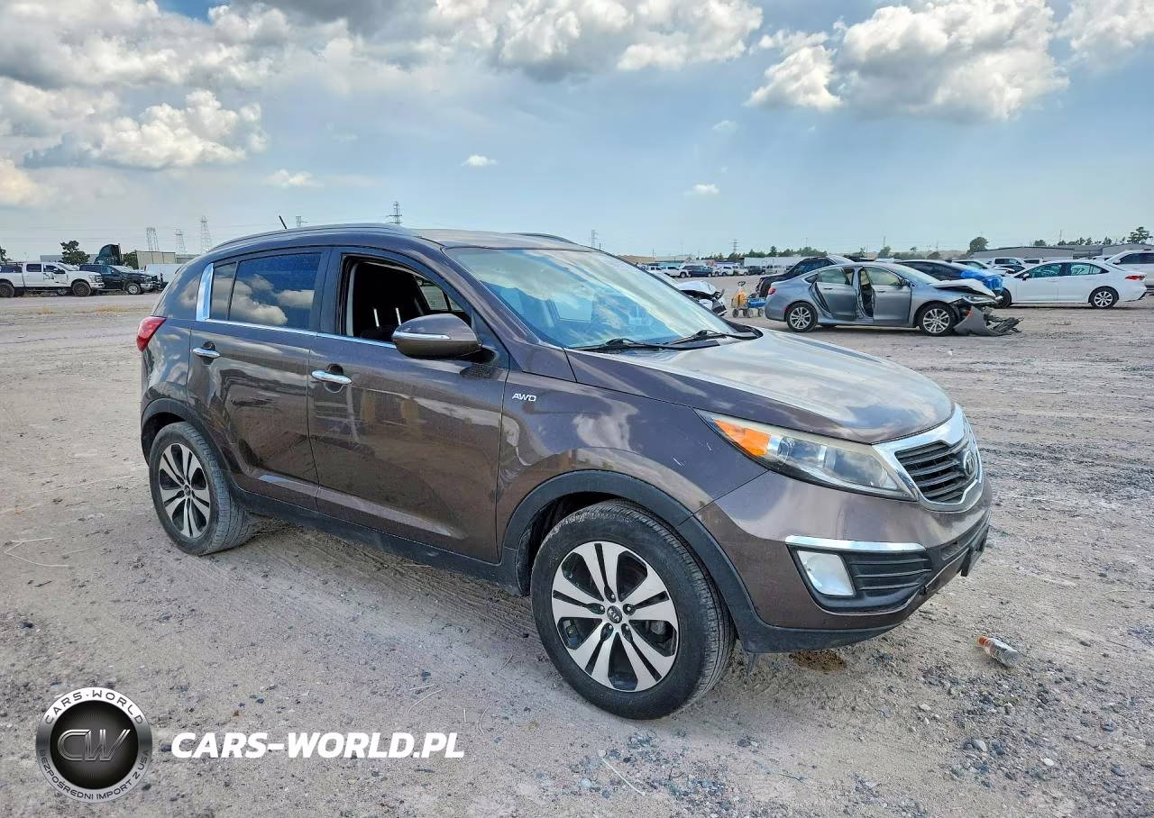 2013 Kia Sportage Ex VIN:KNDPCCA21D7372421 - 4