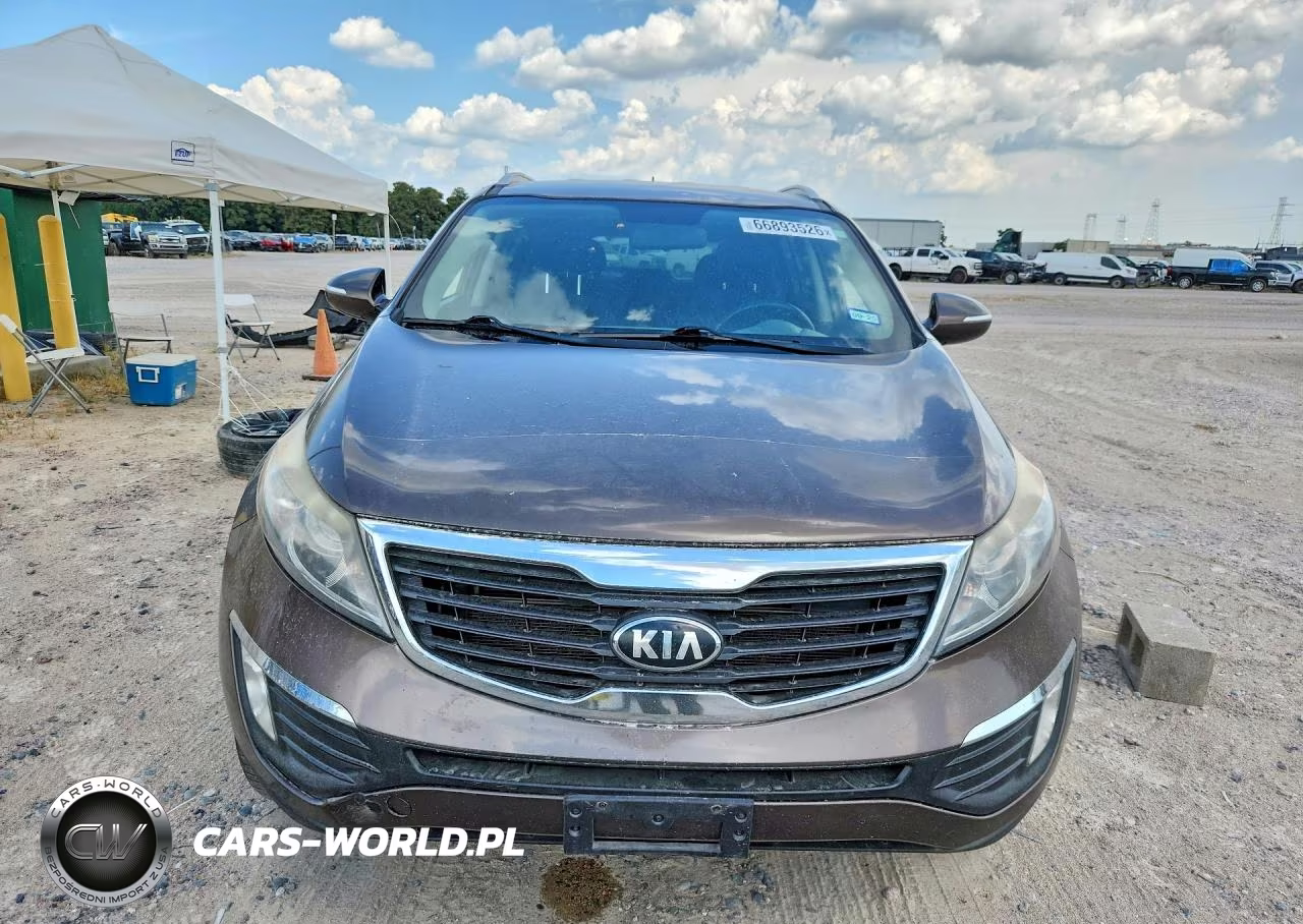 2013 Kia Sportage Ex VIN:KNDPCCA21D7372421 - 5