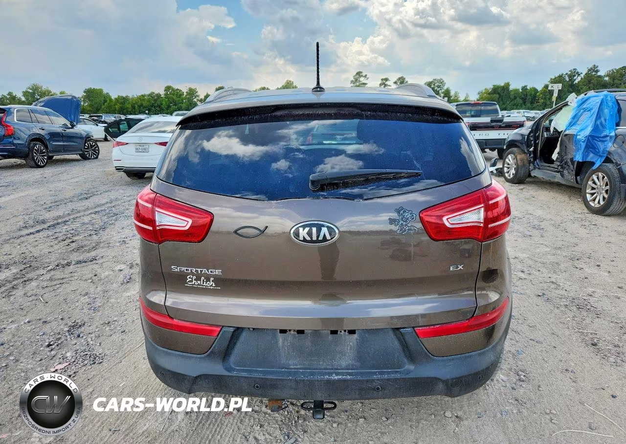 2013 Kia Sportage Ex VIN:KNDPCCA21D7372421 - 6