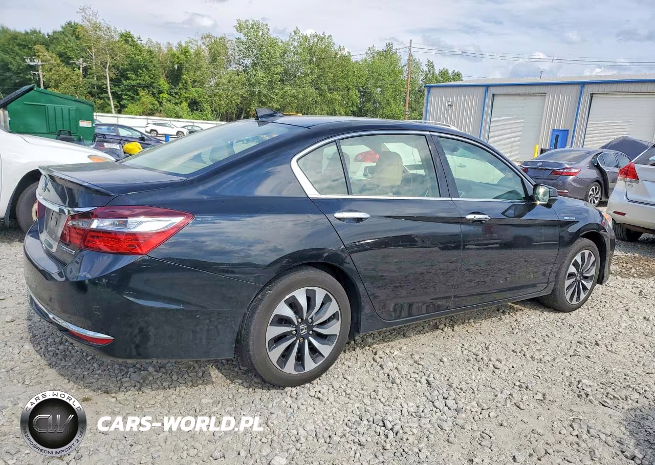 2017 Honda Accord Hybrid Exl VIN:JHMCR6F58HC019185 - 3