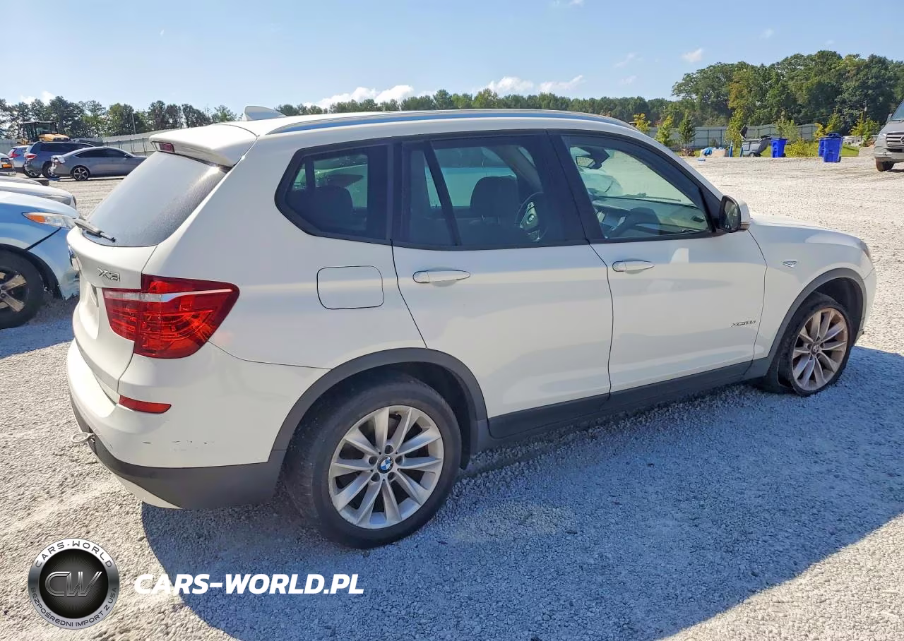 2016 BMW X3 xDrive28D VIN:5UXWY3C57G0N86796 - 3