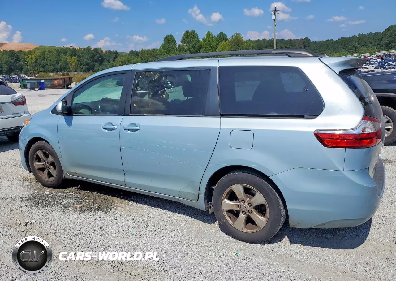 2015 Toyota Sienna Le VIN:5TDKK3DC9FS631196 - 2