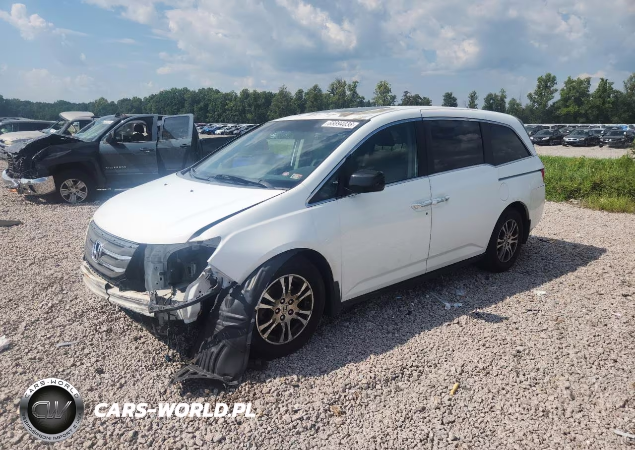 2013 Honda Odyssey Exl VIN:5FNRL5H68DB090283 - 1