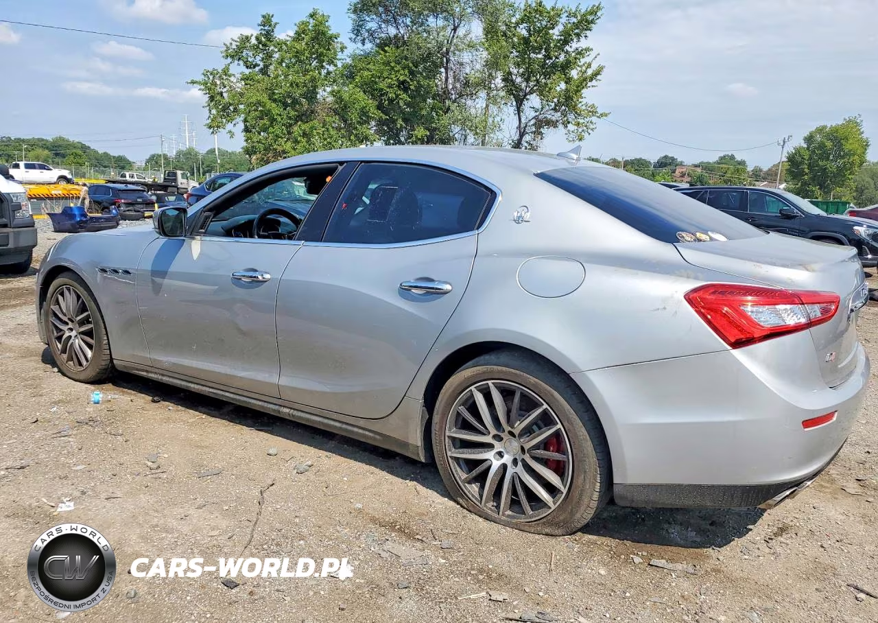 2014 Maserati Ghibli S VIN:ZAM57RTA0E1097711 - 2