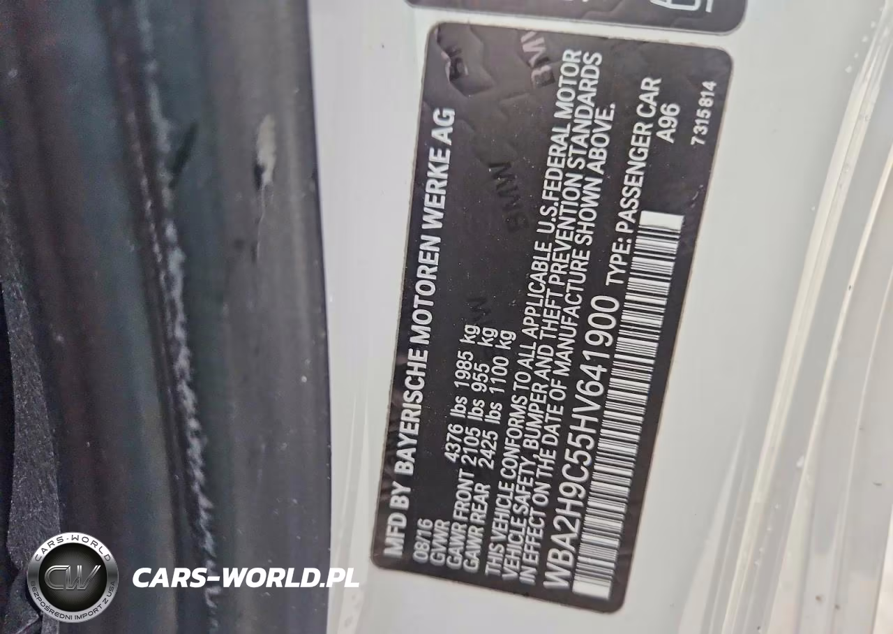 2017 BMW 230Xi VIN:WBA2H9C55HV641900 - 12