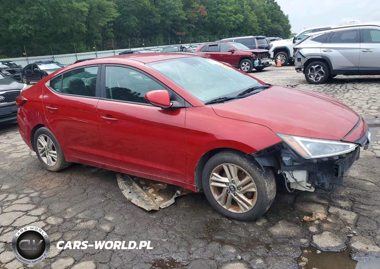 2019 Hyundai Elantra Sel VIN:KMHD84LF0KU767839 - 4