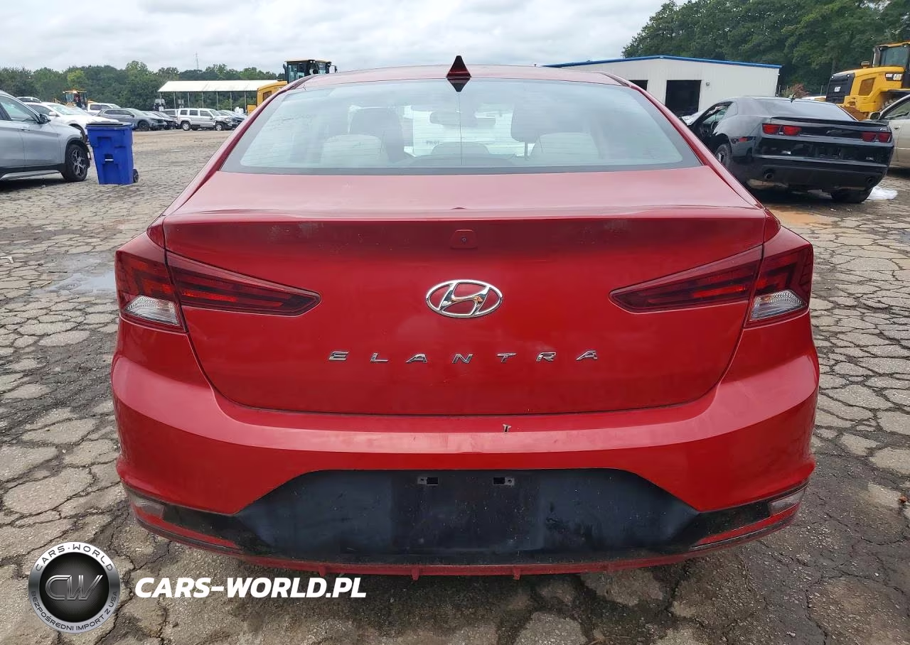 2019 Hyundai Elantra Sel VIN:KMHD84LF0KU767839 - 6