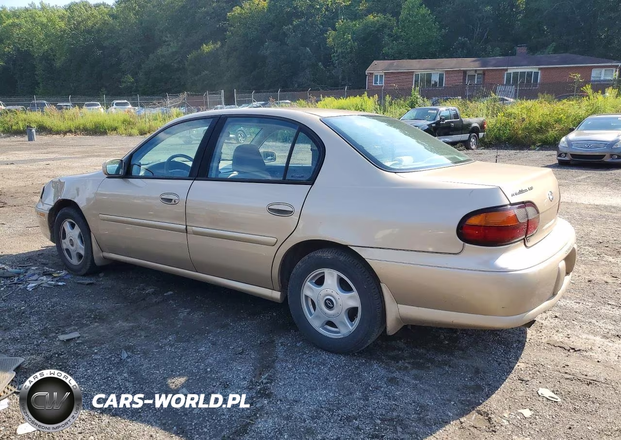 2001 Chevrolet Malibu Ls VIN:1G1NE52J816166056 - 2