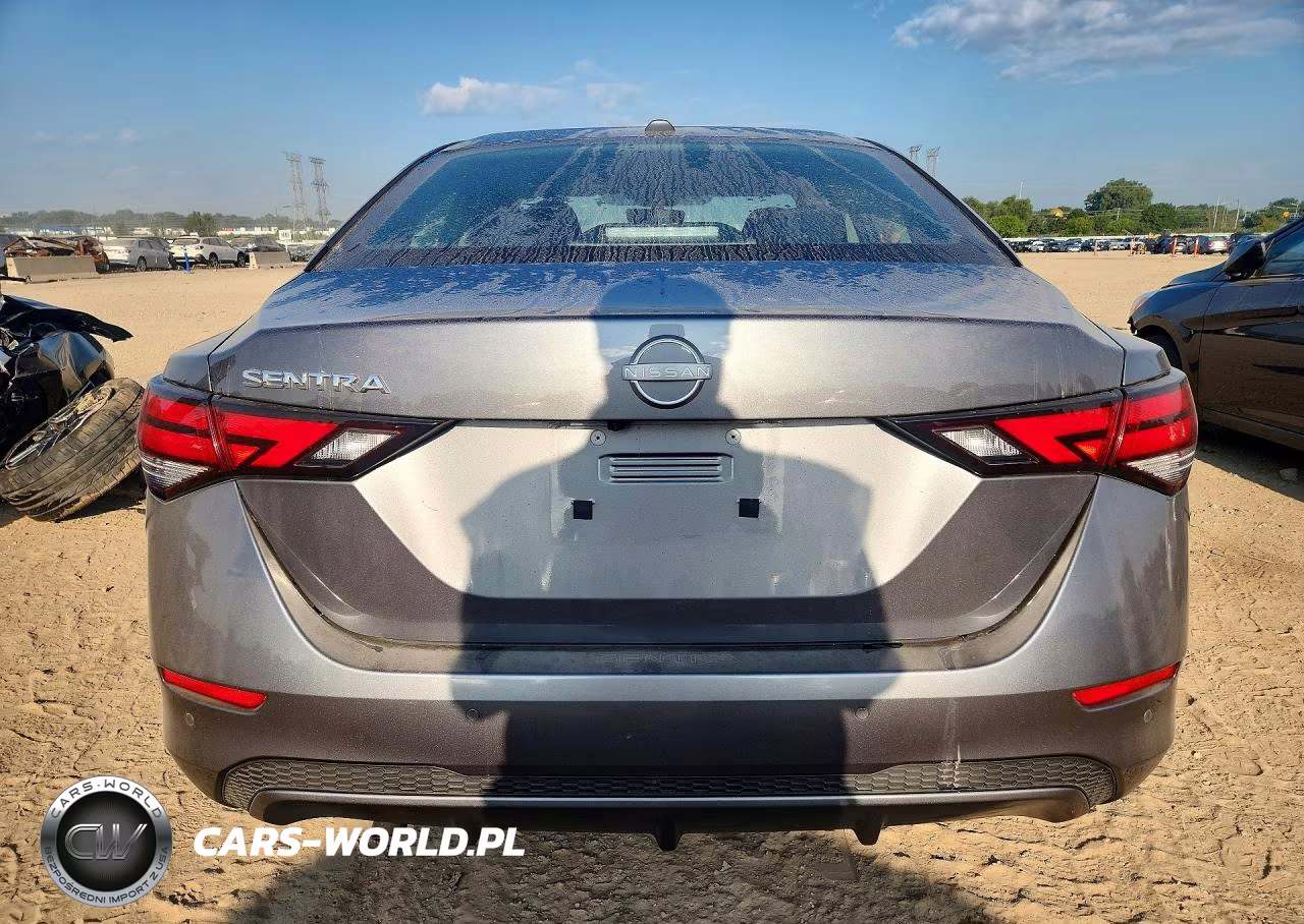 2025 Nissan Sentra Sv VIN:3N1AB8CVXSY214607 - 6