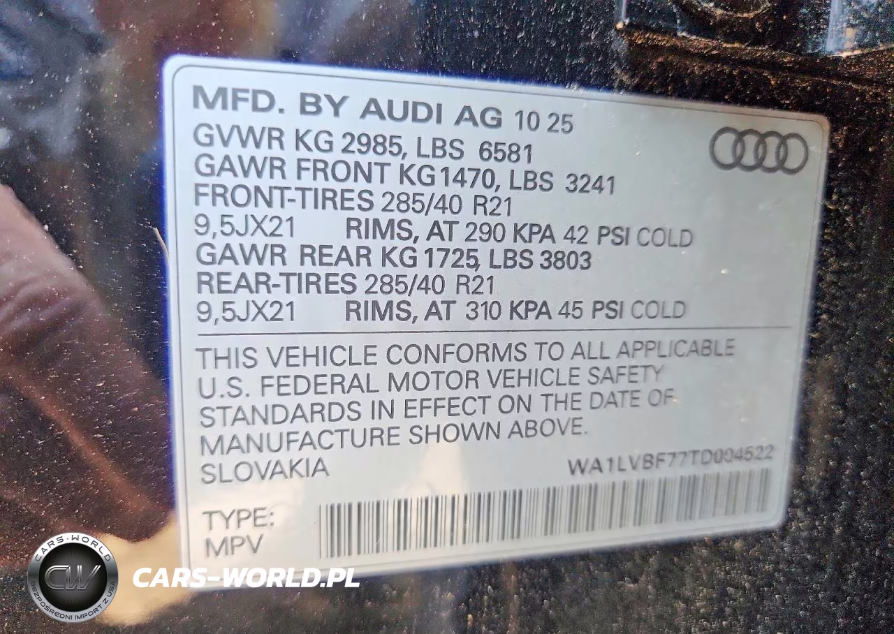 2026 Audi Q7 Premium Plus VIN:WA1LVBF77TD004522 - 13
