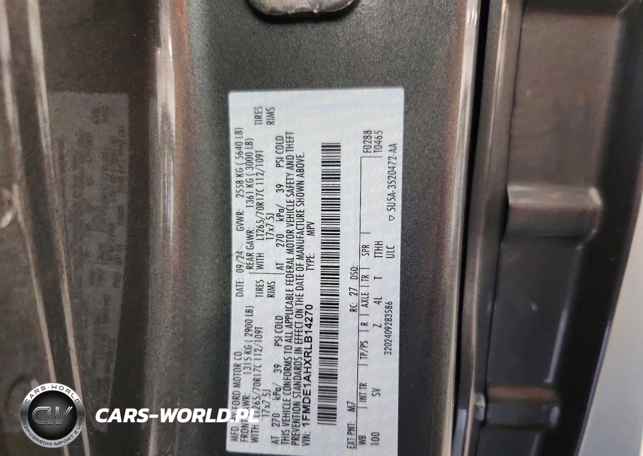 2024 Ford Bronco Black Diamond VIN:1FMDE1AHXRLB14270 - 13