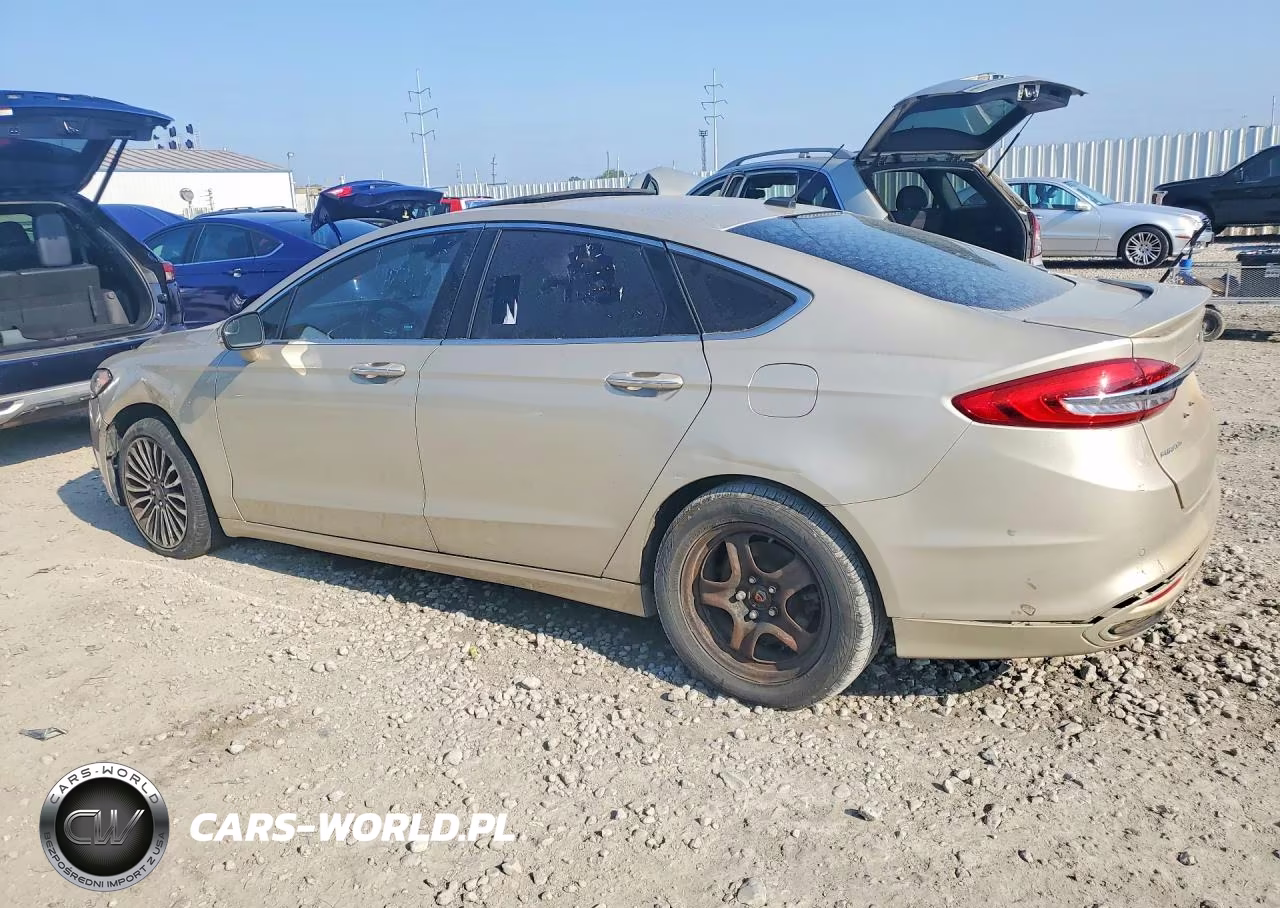 2018 Ford Fusion Titanium-Platinum VIN:3FA6P0D95JR163314 - 2