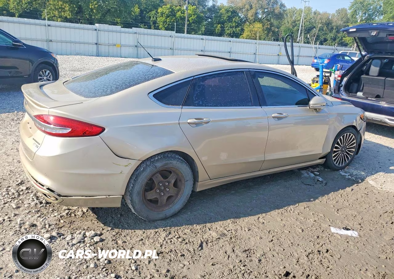 2018 Ford Fusion Titanium-Platinum VIN:3FA6P0D95JR163314 - 3