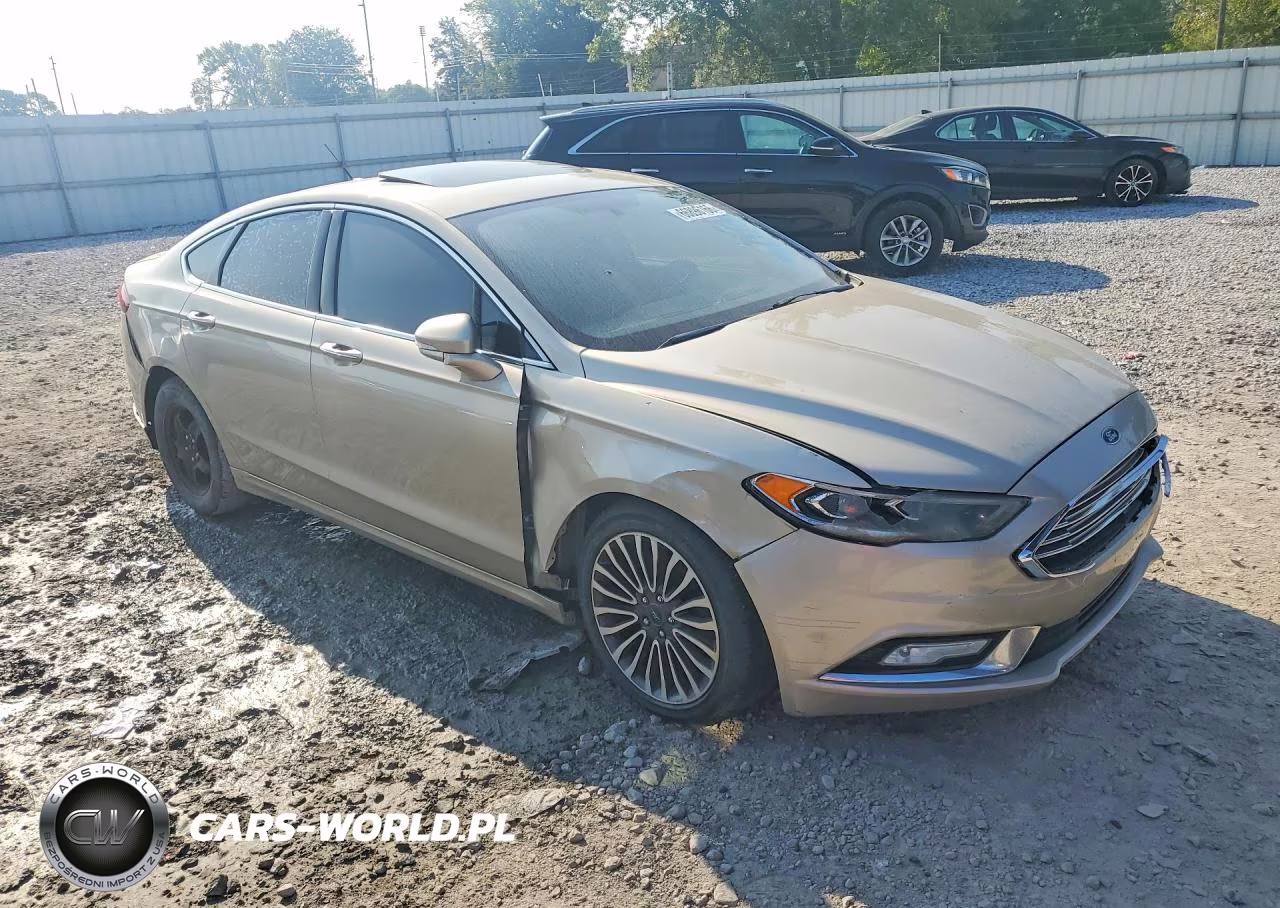 2018 Ford Fusion Titanium-Platinum VIN:3FA6P0D95JR163314 - 4