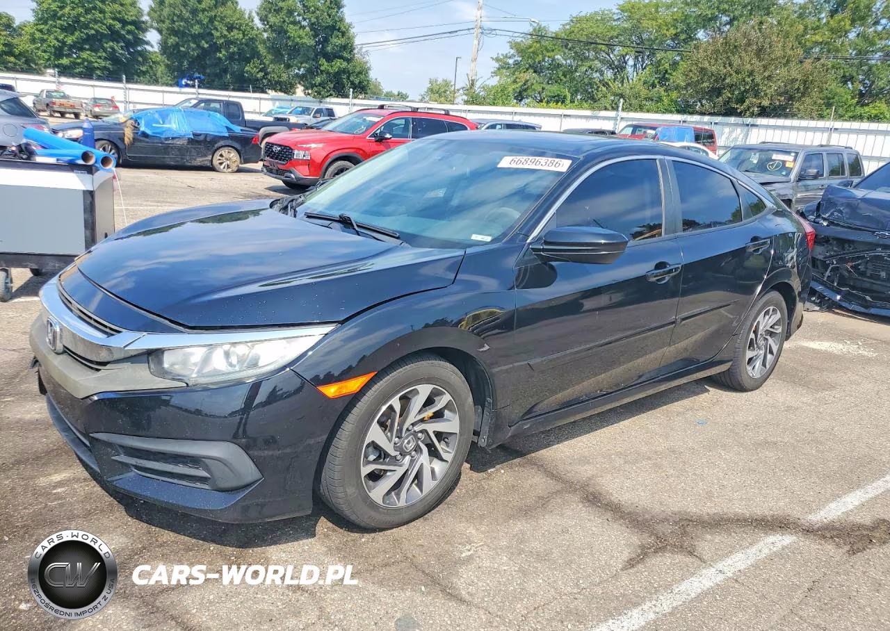2017 Honda Civic Ex VIN:19XFC2F72HE063640 - 1