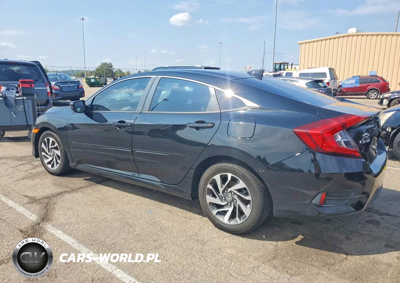 2017 Honda Civic Ex VIN:19XFC2F72HE063640 - 2