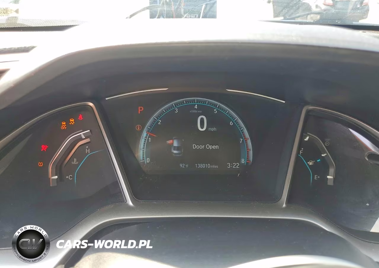 2017 Honda Civic Ex VIN:19XFC2F72HE063640 - 9