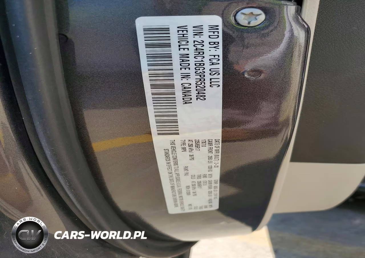 2023 Chrysler Pacifica Touring L VIN:2C4RC1BG3PR520482 - 13