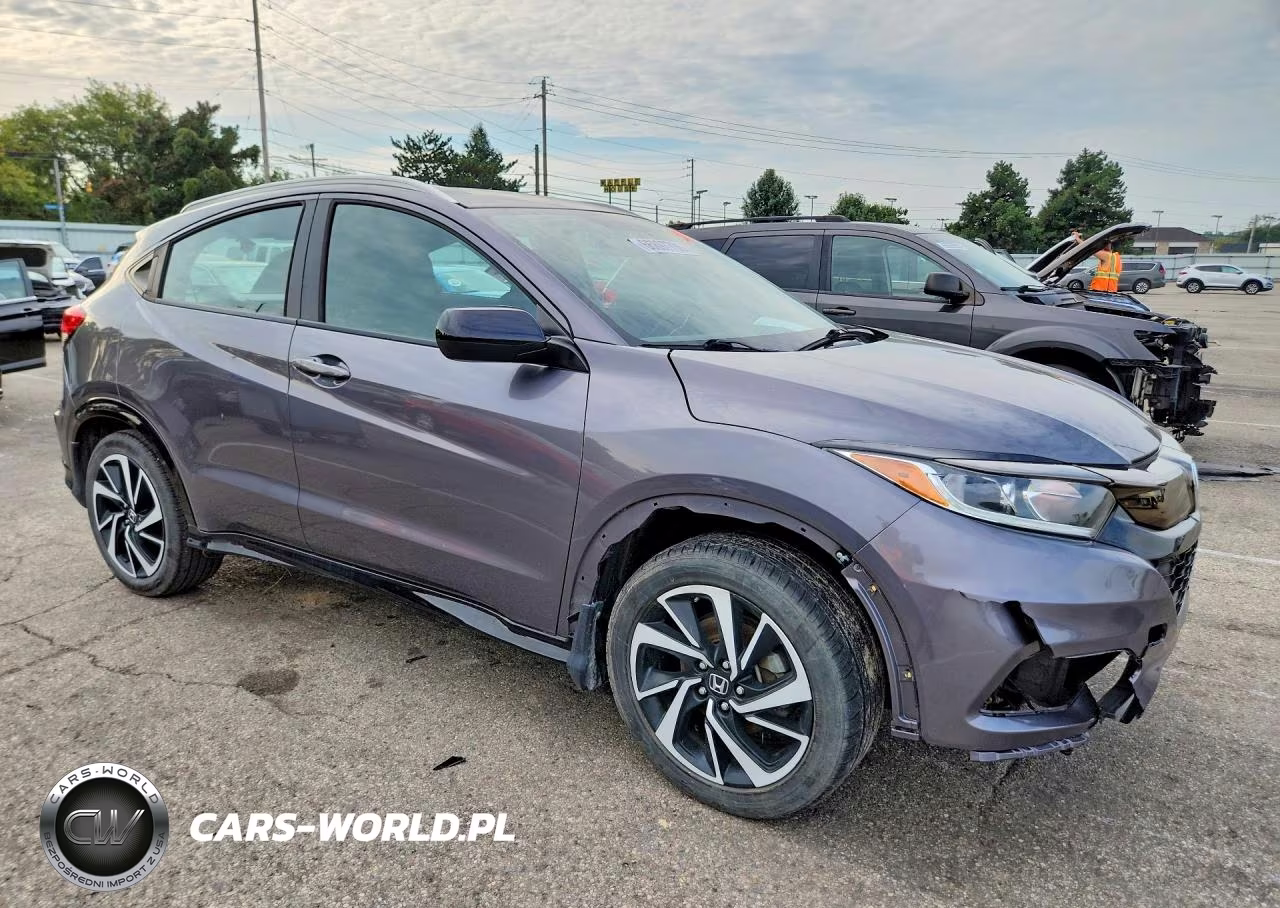 2019 Honda Hr-V Sport VIN:3CZRU6H11KG731573 - 4