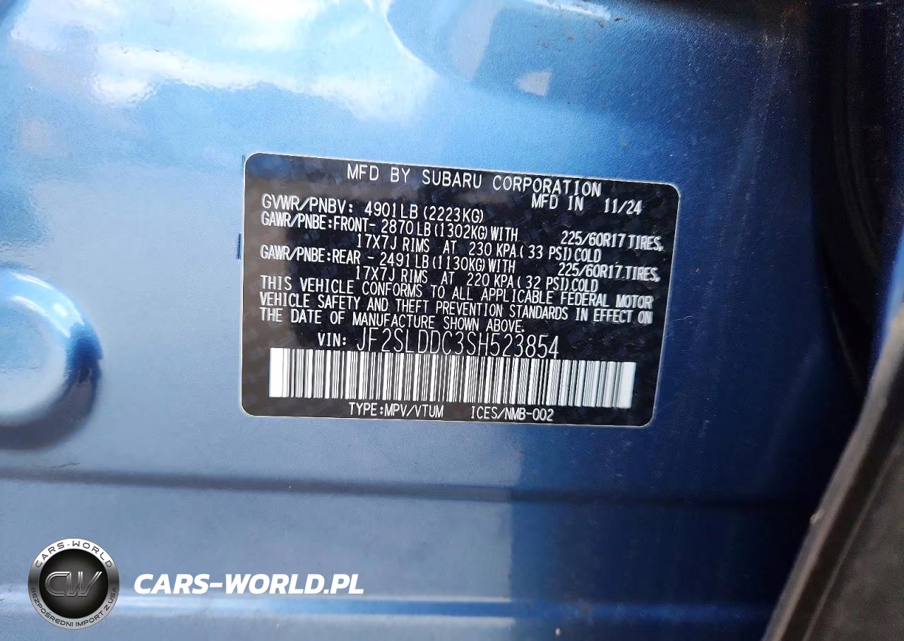 2025 Subaru Forester Premium VIN:JF2SLDDC3SH523854 - 12