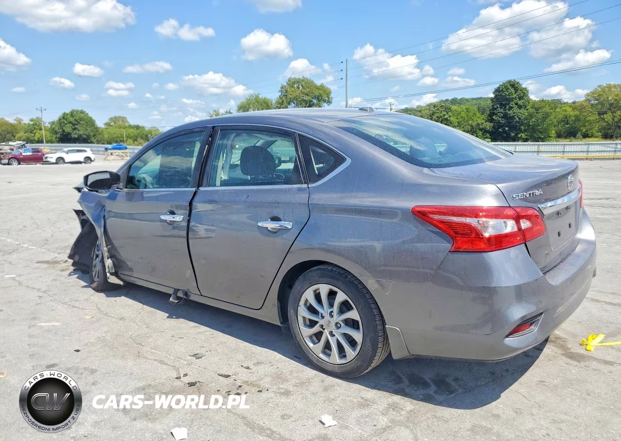 2019 Nissan Sentra Sv VIN:3N1AB7AP4KY417667 - 2