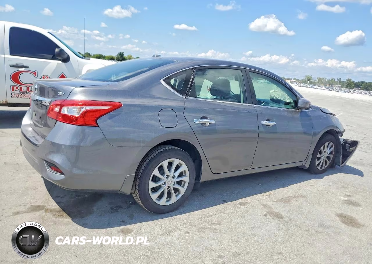 2019 Nissan Sentra Sv VIN:3N1AB7AP4KY417667 - 3