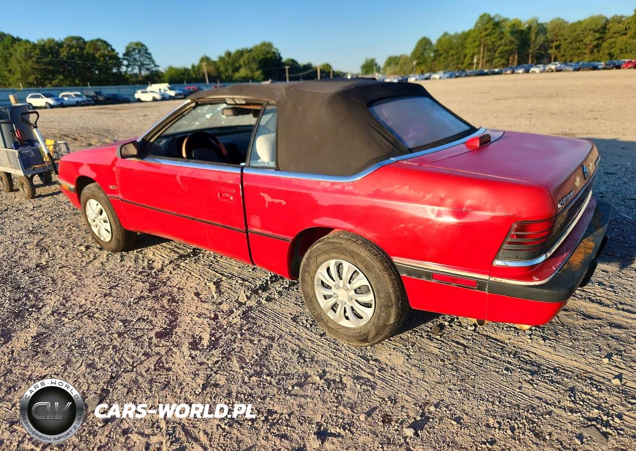 1991 Chrysler Lebaron VIN:1C3XJ4532MG139960 - 2
