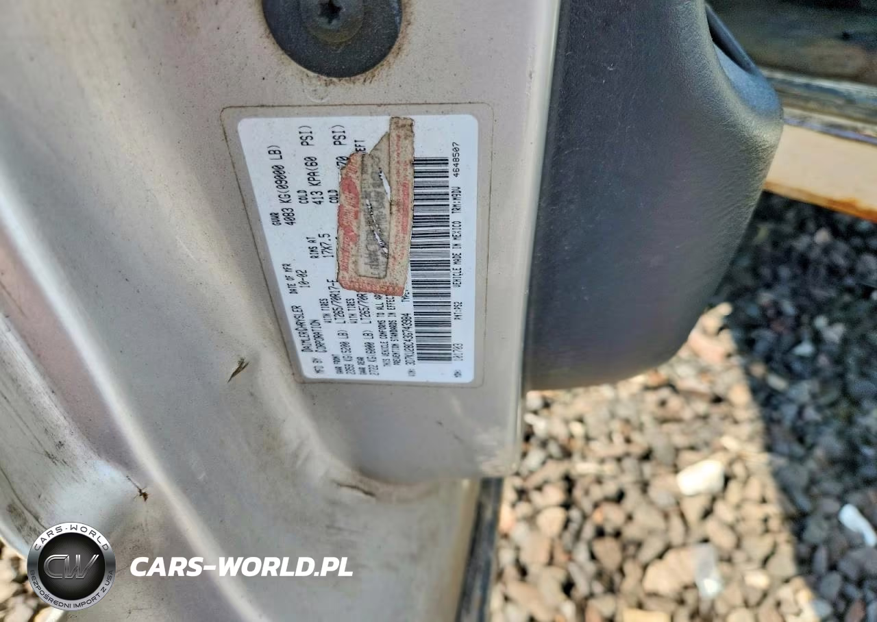 2003 Dodge Ram 2500 St VIN:3D7KU28C43G743984 - 12