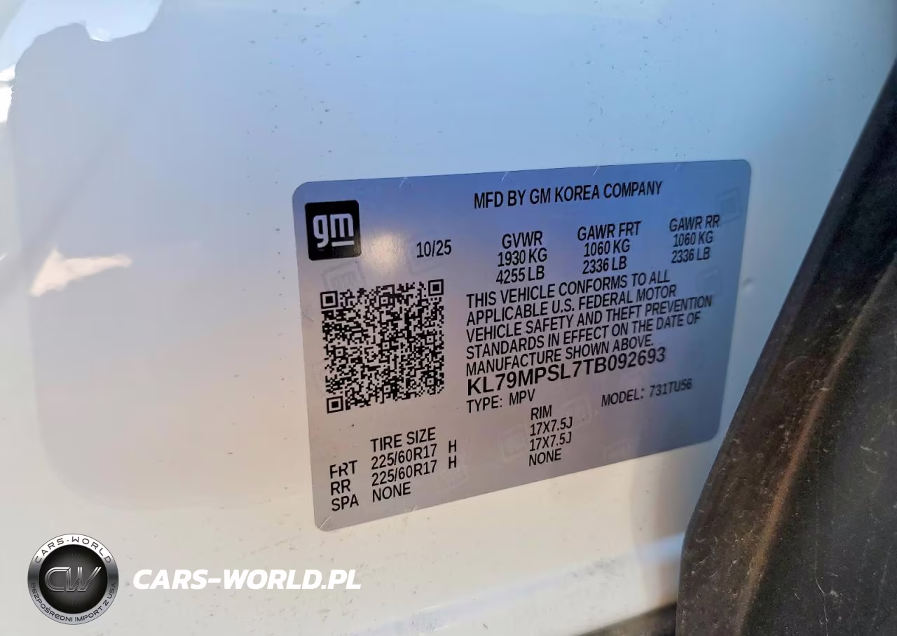 2026 Chevrolet Trailblazer Lt VIN:KL79MPSL7TB092693 - 13