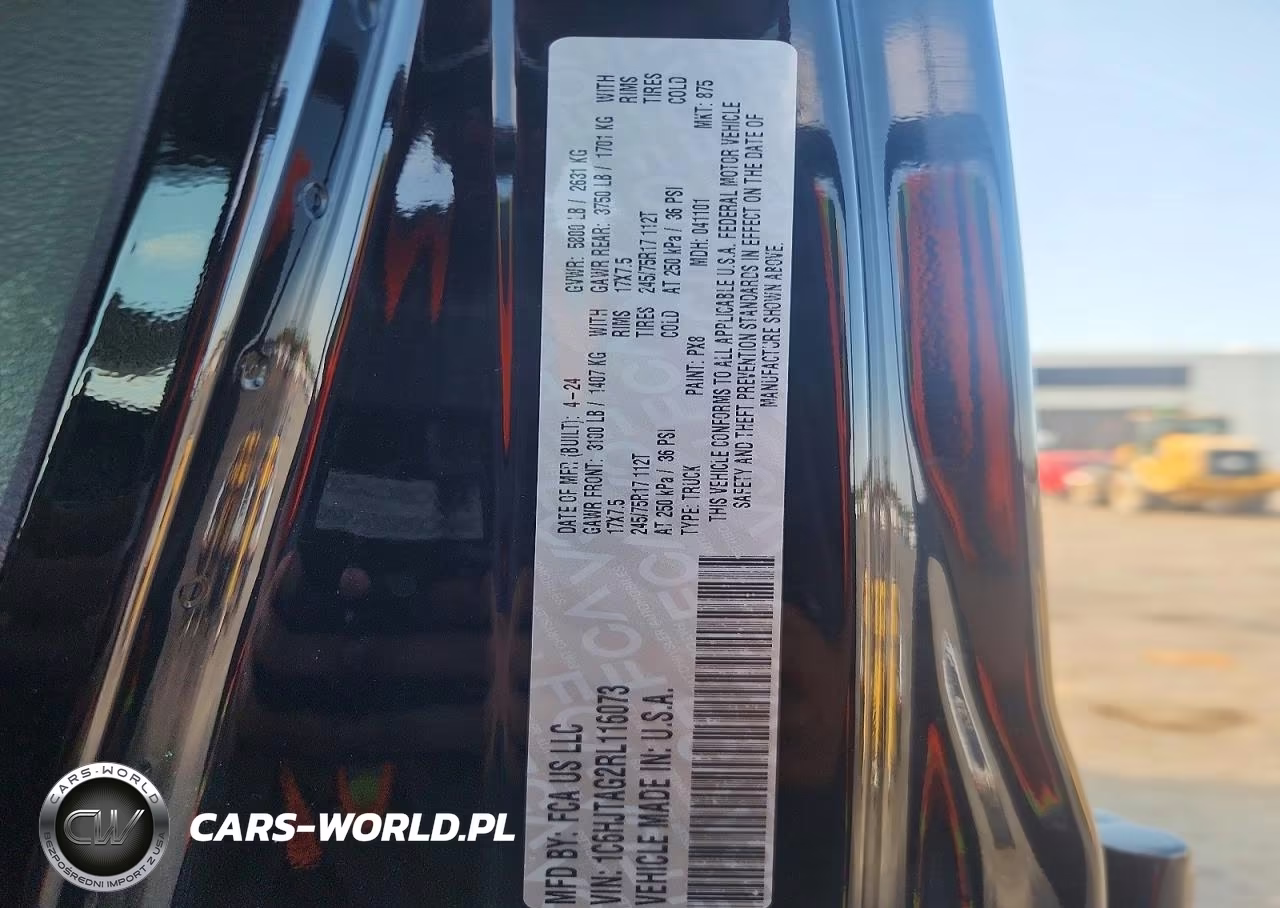 2024 Jeep Gladiator Sport VIN:1C6HJTAG2RL116073 - 12