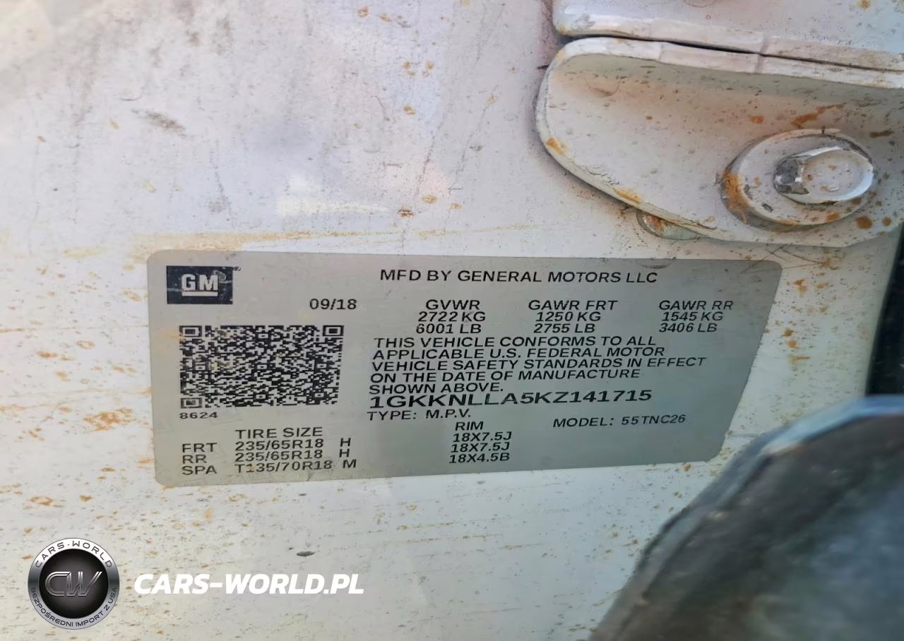 2019 GMC Acadia Sle VIN:1GKKNLLA5KZ141715 - 13