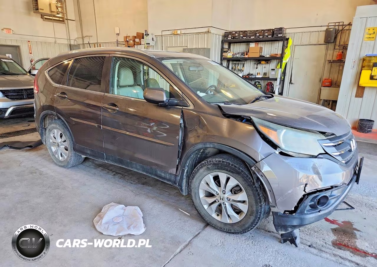 2014 Honda Cr-V Exl VIN:2HKRM4H71EH621620 - 4