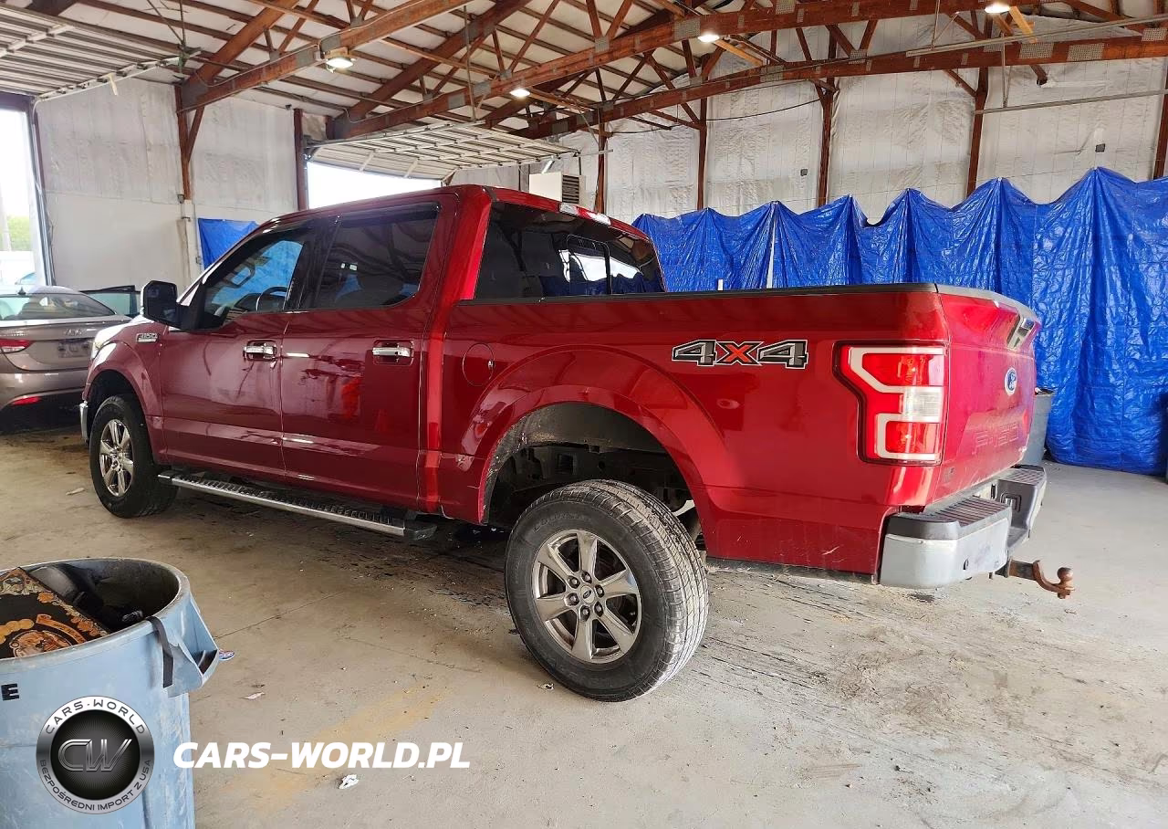 2018 Ford F150 Supercrew VIN:1FTEW1EG8JFB10549 - 2