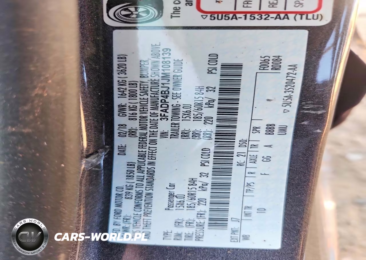 2018 Ford Fiesta Se VIN:3FADP4BJ1JM108139 - 12